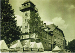 Skautský tábor Špičák r. 1930